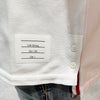 Thom Browne Cotton Pique Centerback Stripe Relaxed Fit T-Shirt 123478848 [P]