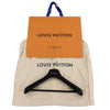 Louis Vuitton Men's Monogram Embossed Shearling Leather Mustang Jacket Navy 54 158520196 [P]