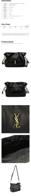 SAINT LAURENT シュルダーパウチバッグ ブラック 862712 AAB32 1000 159745164 [P]