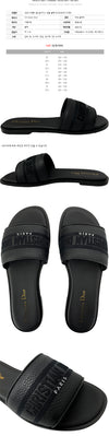 DIOR 26SS ディウェイ ミュール スライド サンダル ブラック KCO426CEY S900 160469412 [P]