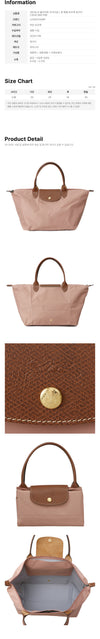 Longchamp Le Pliage Original L Top Handle Tote Bag Pink T1626 089 P96 160766076 [P]