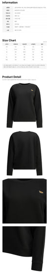 MAISON KITSUNE Baby Fox Patch Sweatshirt Schwarz 26FW PW00307KM0341 P199 162356479 [P]