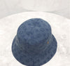 Louis Vuitton Monogram Reversible Denim Bucket Hat L Blue Beige 149311946 [P]