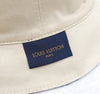 Louis Vuitton Monogram Reversible Denim Bucket Hat L Blue Beige 149311946 [P]