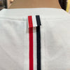 Thom Browne Cotton Pique Centerback Stripe Relaxed Fit T-Shirt 123478848 [P]