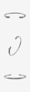 Chrome Hearts Double Dog Bangle Bracelet LMDI90FI 162847200 [P]