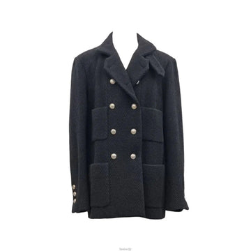 CHANEL Double Button Wool Jacket 151516182 [P]