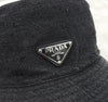 PRADA Denim Schwarz Bucket Hat 152226922 [P]