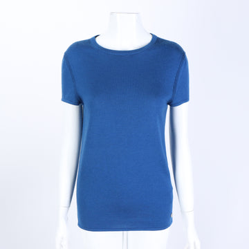 HERMES Kurzarm-Strickpullover 128604