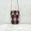 CHANEL Tweed Phone Pouch Chain Shoulder Bag 8845 15362128 [P]