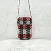 CHANEL Tweed Phone Pouch Chain Shoulder Bag 8845 15362128 [P]