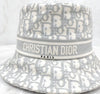 DIOR 刺繍バケットハット グレー 11DOB923I132 154403232 [P]
