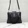 SAINT LAURENT ルル スモール チェーンバッグ ブラック シルバー 520537 10437 163155873 [P]