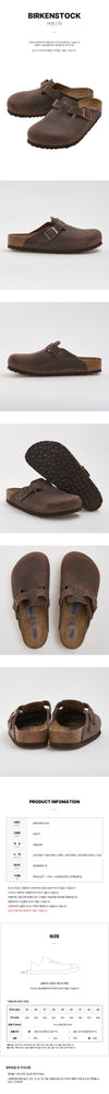 Birkenstock Boston Oiled Slippers 147627121 [P]