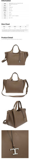 Tods Timeless Logo Mini Tote & Shoulder Bag Brown 4L64 159724443 [P]