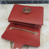 GUCCI Damentasche aus Leder mit roter Kette 510304 145228916 [P]