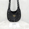 Valentino Chevron Stud Nappa Leather Hobo Bag 7105 16048507 [P]