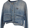 Prada Denim Bomber Jacket GFB297 15411 160601474 [P]