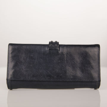 GIVENCHY Lange Geldbörse aus Leder in Marineblau 13632225