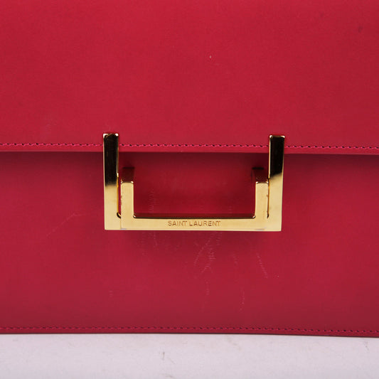 SAINT LAURENT 318025 ピンク レザー サック ルル ショルダーバッグ 17524751