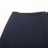 THEORY 00サイズ女性用ネイビー ミディスカート 17775756 [P]