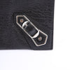 BALENCIAGA ブラックレザー クラシックエッジクラッチ 390186 18298408 [P]