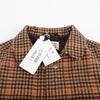 MAISON MARGIELA S51AM0396 キャメル チェック ウール ベスト 40 18847516 [P]