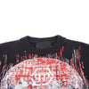 PHILIPP PLEIN Schwarze Strickmütze mit Totenkopf Größe M 24183051 [P]