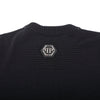 PHILIPP PLEIN Schwarze Strickmütze mit Totenkopf Größe M 24183051 [P]