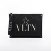 Valentino Fabric Logo Patch Strap Clutch 24658201 [P]