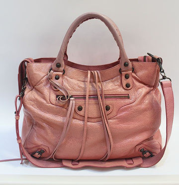 Balenciaga Classic 235216 Velours Shoulder Bag 25401230