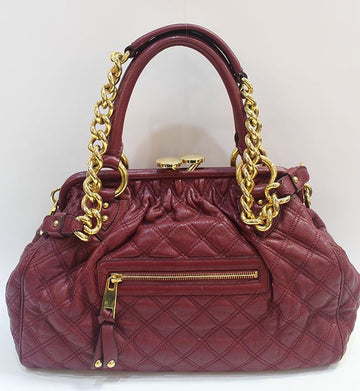 MARC JACOBS Stam Bag Burgundy Medium 25401976
