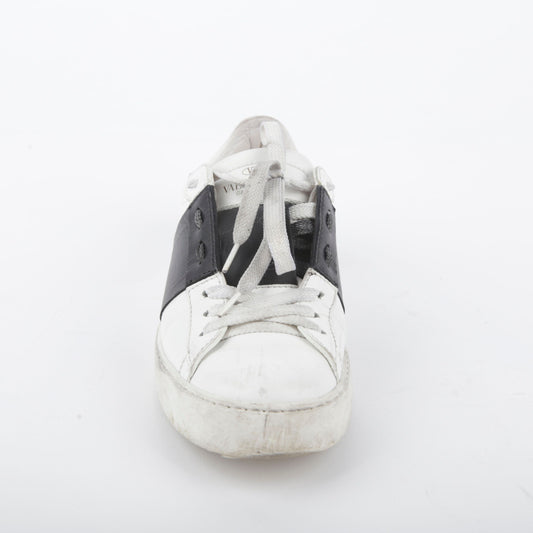 Valentino 220MM White Black Leather Hidden Sneakers 25402868