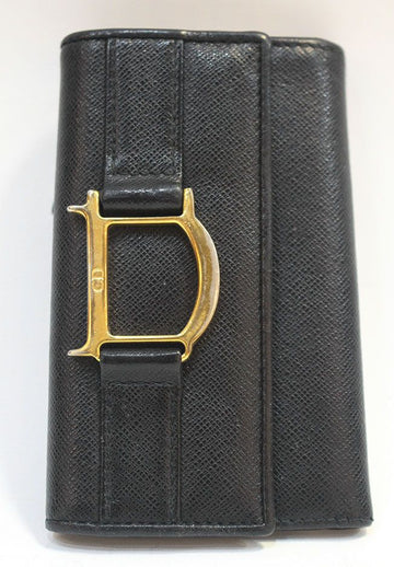 DIOR Schwarze Schlüsselbörse 25437430