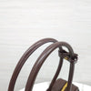 Miu Miu Leather Top Handle Bag Medium Brown 5BB172 10635 163154608 [P]