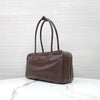 Miu Miu Leather Top Handle Bag Medium Brown 5BB172 10635 163154608 [P]