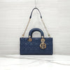 Dior Lady Joy Medium Bag Ocean Blue M0540ONGE 10377 163154653 [P]