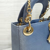 Dior Lizard Lady Mini Bag Blue M0505OLDD 9945 163154680 [P]