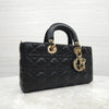 Dior Medium Bag Black Cannage Lambskin M0540ONGE 9809 163154681 [P]