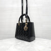 Dior Lady Medium Bag Black Patent M0565OWCB 9408 163154698 [P]