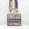 Dior Flower Embroidered Lady Delight Bag Medium 8071 163154763 [P]