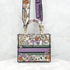 Dior Flower Embroidered Lady Delight Bag Medium 8071 163154763 [P]