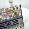 Dior Flower Embroidered Lady Delight Bag Medium 8071 163154763 [P]
