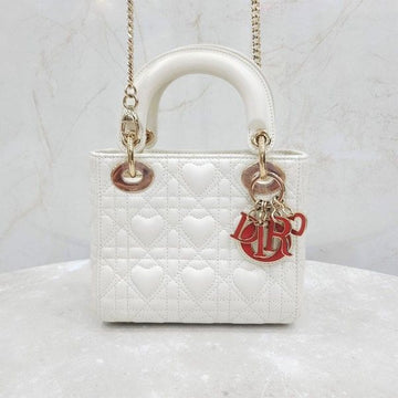 Dior Lady Mini Bag Latte Cannage 7855 163154783 [P]