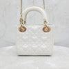 Dior Lady Mini Bag Latte Cannage 7855 163154783 [P]