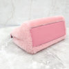 Fendi Peekaboo Pink Shearling Mini 7684 163154791 [P]