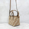 Fendi FF Mini Jacquard Roll Bag 8BS096 7269 163154805 [P]