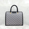 Thom Browne Coated Canvas Leather Frame Briefcase MAG310A 6669 163154825 [P]
