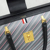Thom Browne Coated Canvas Leather Frame Briefcase MAG310A 6669 163154825 [P]