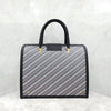 Thom Browne Coated Canvas Leather Frame Briefcase MAG310A 6669 163154825 [P]